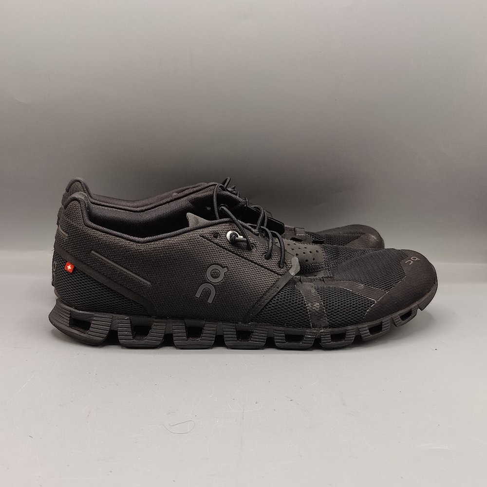 On Cloud All Black Lightweight Running Shoe